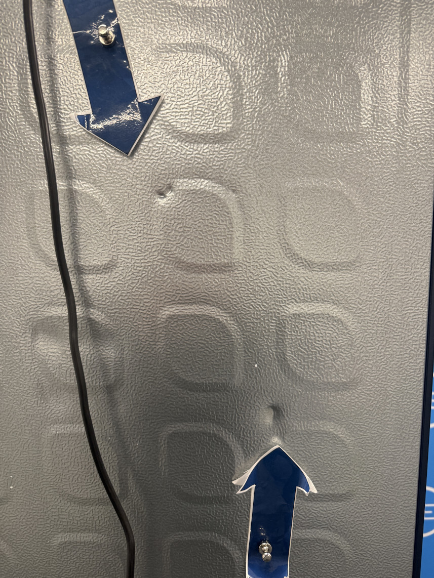 Hisense RB5P410SAFCUK Total No Frost Fridge Freezer, 70/30, Black, C Rated - Damaged Item Image