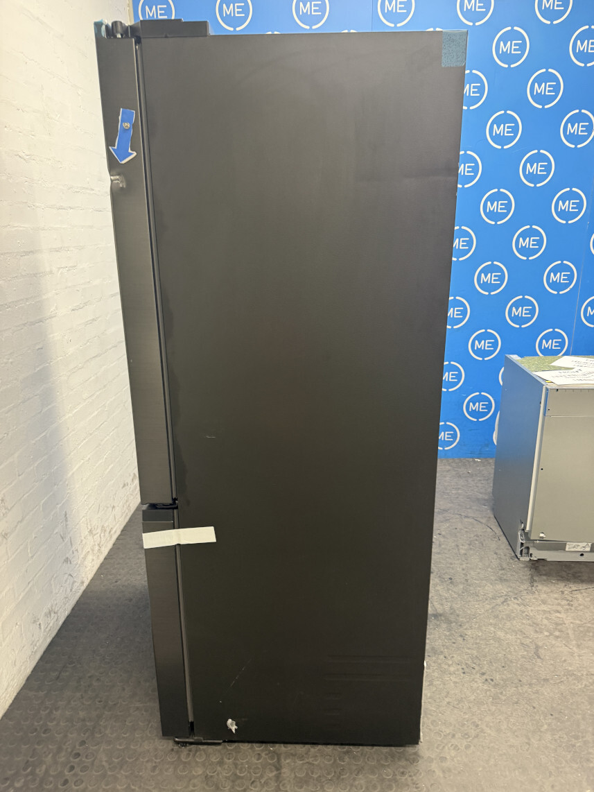 Samsung RF50C532EB1/EU American Fridge Freezer, Black Deep Ocean Inox Finish, E Rated,  Non-Plumbed - Damaged Item Image