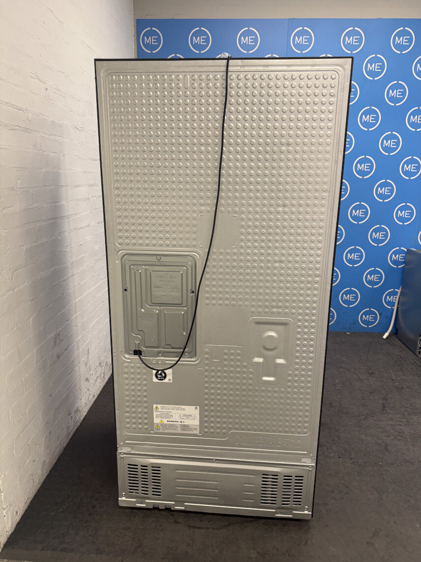 Samsung RF50C532EB1/EU American Fridge Freezer, Black Deep Ocean Inox Finish, E Rated,  Non-Plumbed - Damaged Item Image