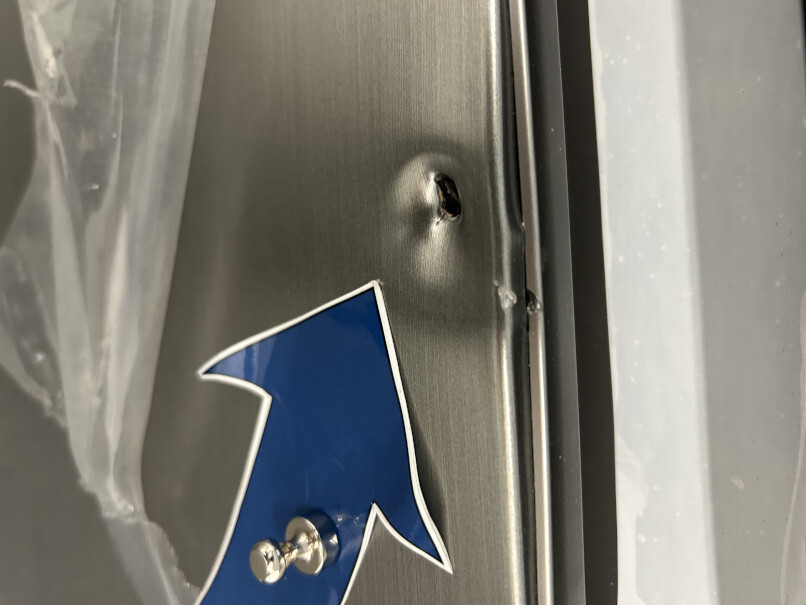 Samsung RF59C701ES9 Series 7 American Fridge Freezer with Autofill Pitcher - Silver,  Plumbed, E Rated - Damaged Item Image