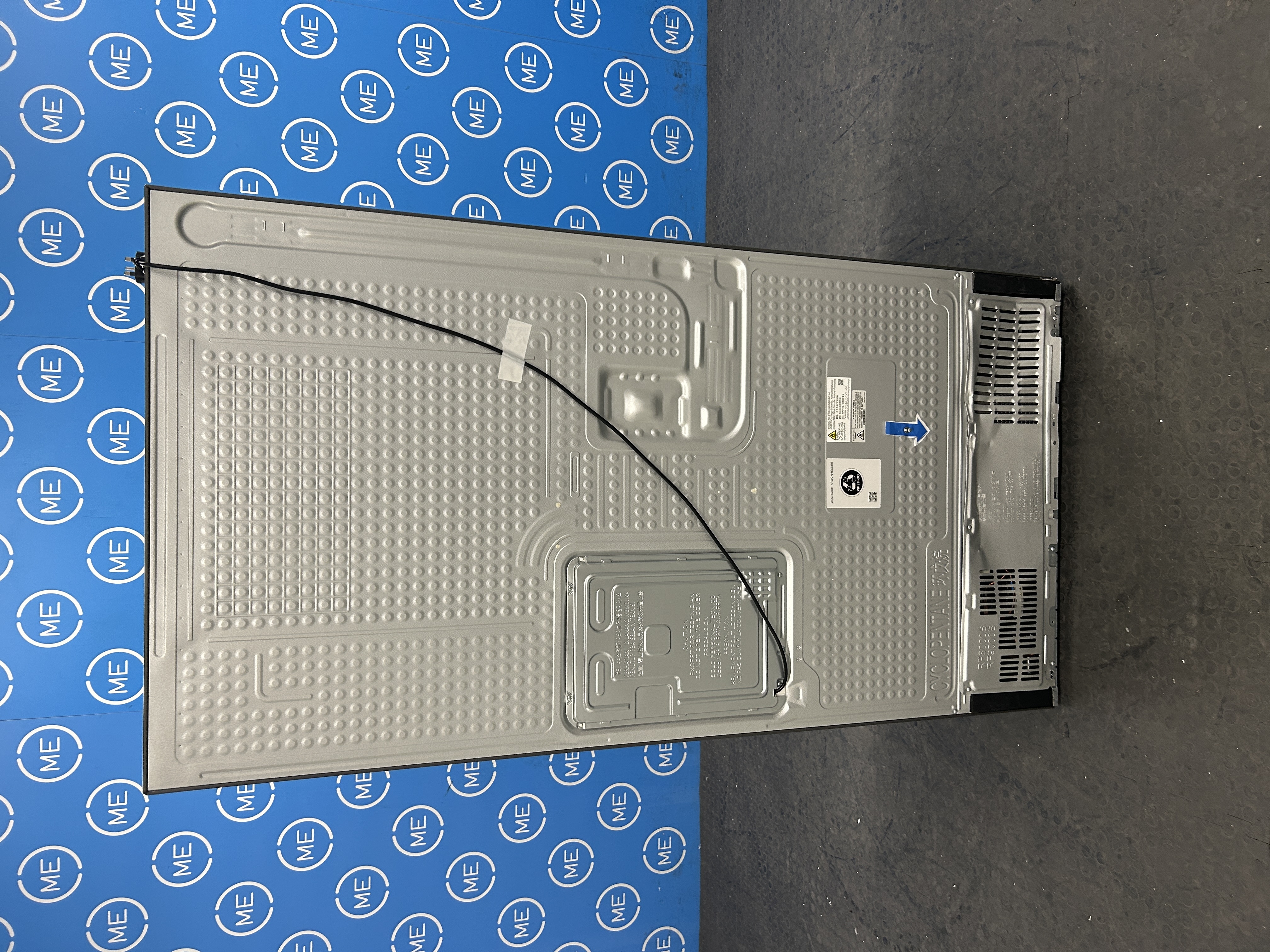 Samsung RF59C70TES9 Series 7 American Fridge Freezer with Wi-Fi Embedded, Stainless Steel, E Rated,  Non-Plumbed - Damaged Item Image