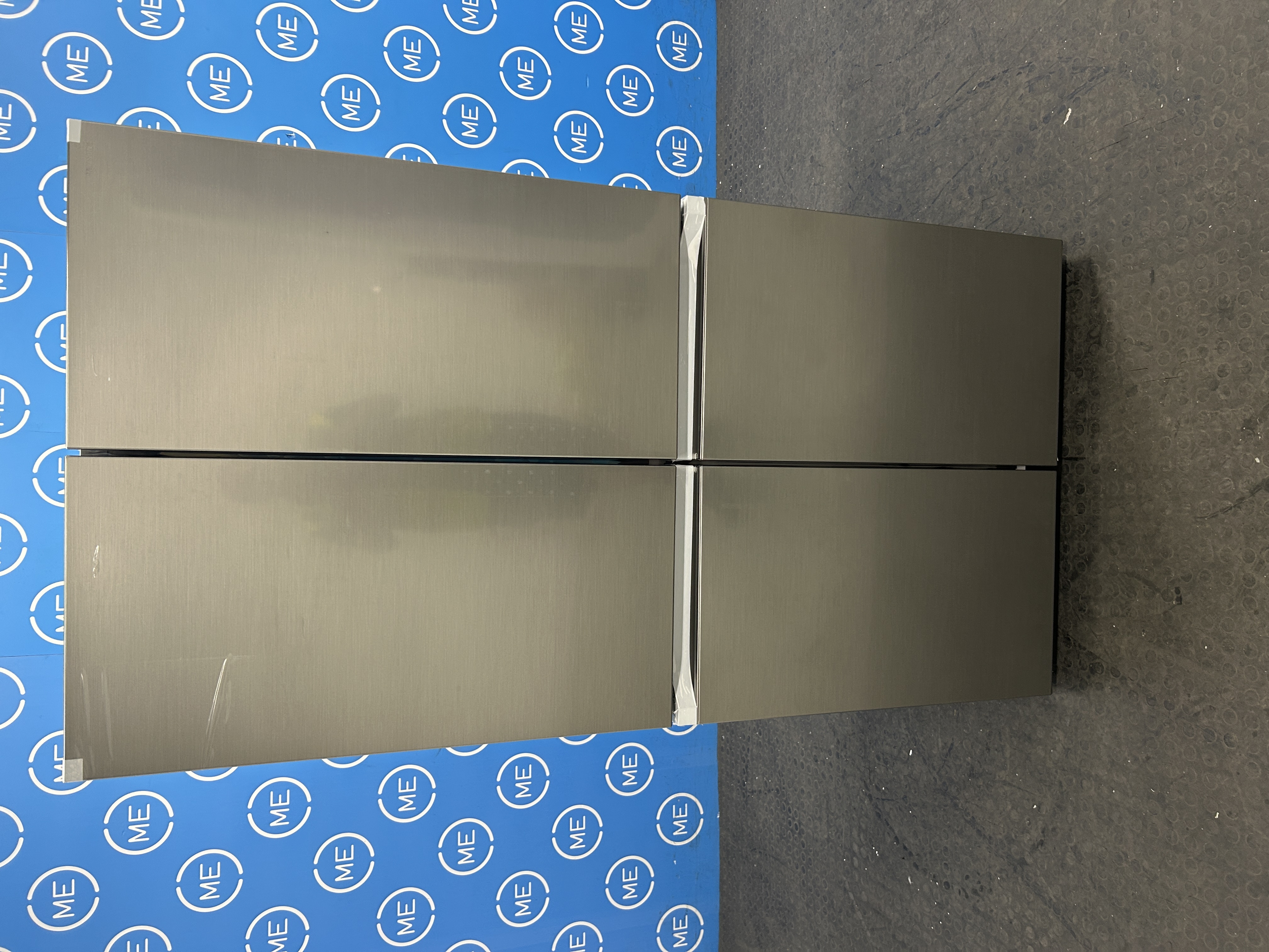Samsung RF59C70TES9 Series 7 American Fridge Freezer with Wi-Fi Embedded, Stainless Steel, E Rated,  Non-Plumbed - Damaged Item Image