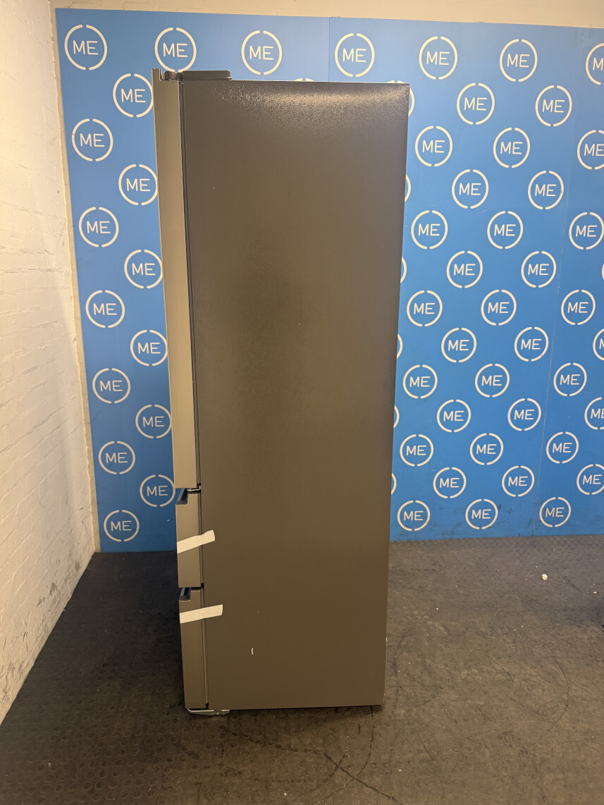 Hisense RF632N4WIE American Fridge Freezer, Stainless Steel, E Rated,  Non-Plumbed - Damaged Item Image
