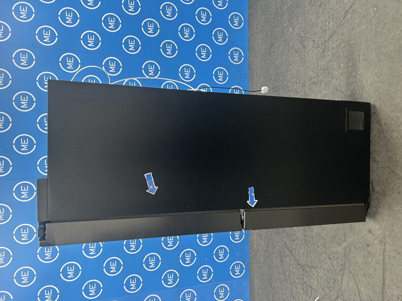 Samsung RF65DG960EB1 Series 9 American Fridge Freezer with Beverage Center, Black, E Rated,  Plumbed - Damaged Item Image