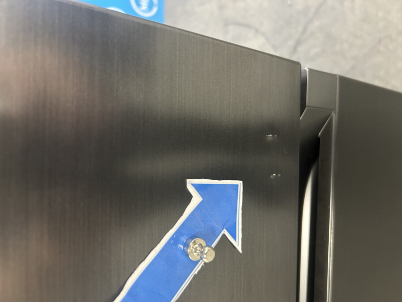 Samsung RF65DG960EB1 Series 9 American Fridge Freezer with Beverage Center, Black, E Rated,  Plumbed - Damaged Item Image