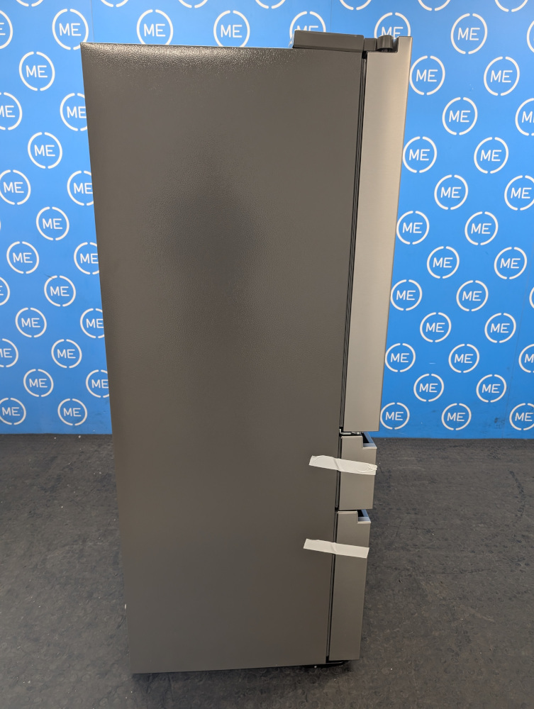 Hisense RF728N4SASE American Fridge Freezer, Stainless Steel, E Rated,  Non-Plumbed - Damaged Item Image