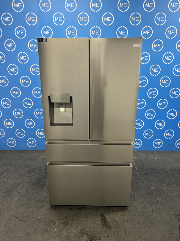 Hisense RF728N4SASE American Fridge Freezer, Stainless Steel, E Rated,  Non-Plumbed - Damaged Item Image