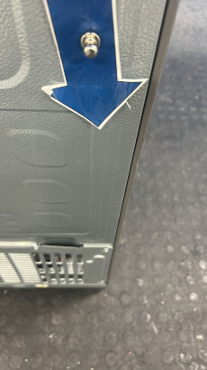 Hisense RF793N4SASE American Fridge Freezer, Stainless Steel, E Rated,  Plumbed - Damaged Item Image