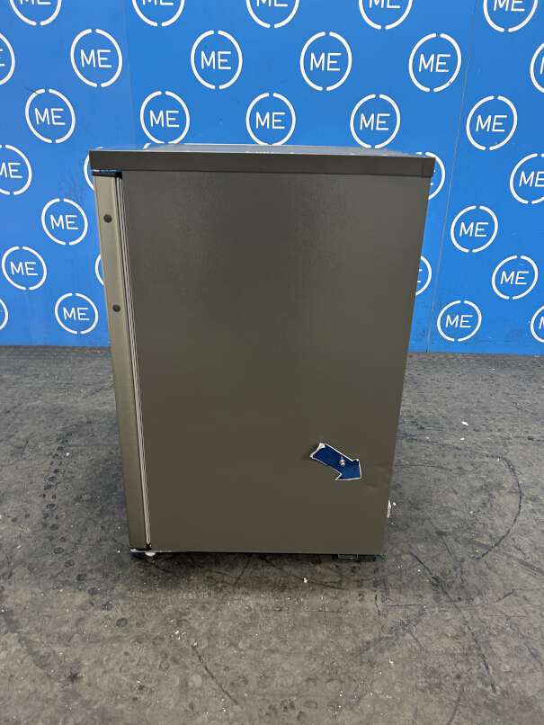 Hisense RL170D4BCE Under Counter Larder Fridge, Stainless Steel, E Rated - Damaged Item Image