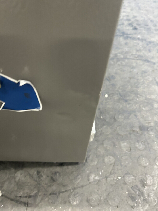 Hisense RL170D4BCE Under Counter Larder Fridge, Stainless Steel, E Rated - Damaged Item Image