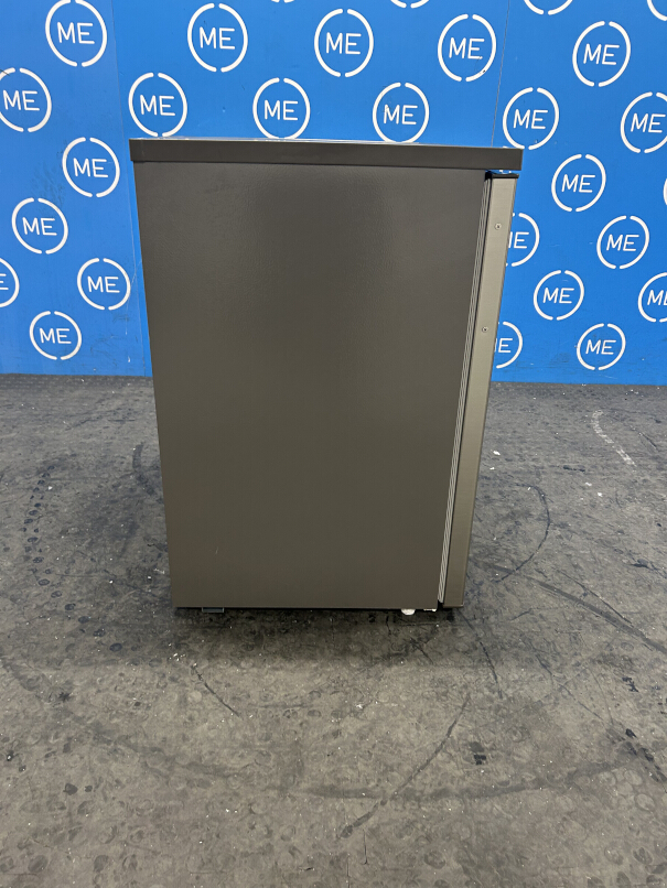 Hisense RL170D4BCE Under Counter Larder Fridge, Stainless Steel, E Rated - Damaged Item Image