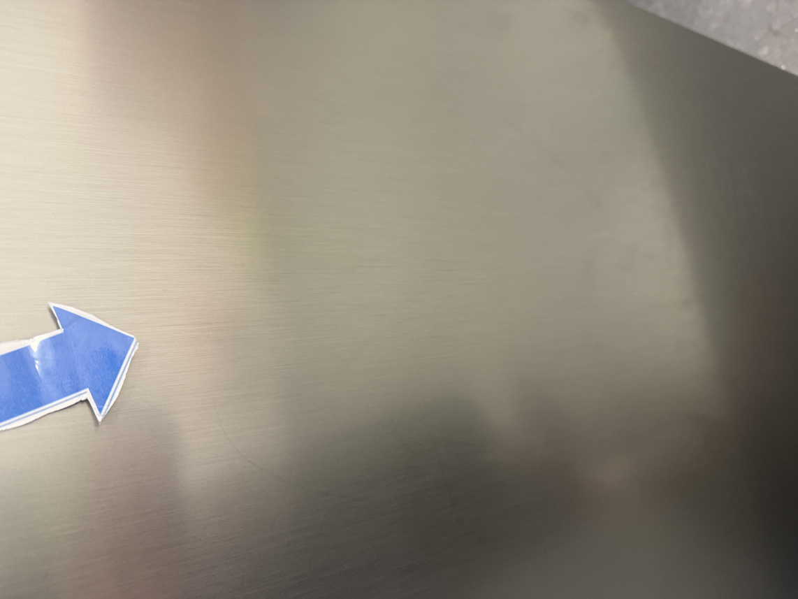 Hisense RL415N4ACE Tall Larder Fridge, Stainless Steel, E Rated - Damaged Item Image