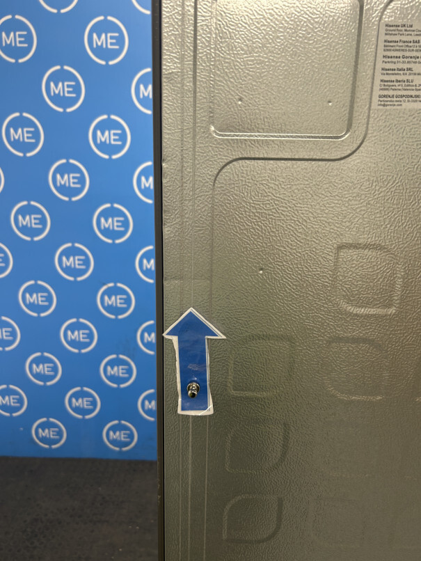 Hisense RQ5P470SAID American Fridge Freezer, Stainless Steel, D Rated,  Non-Plumbed - Damaged Item Image