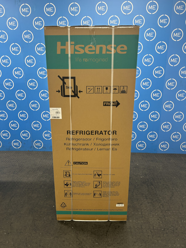 Hisense RQ5P470SAID American Fridge Freezer, Stainless Steel, D Rated,  Non-Plumbed - Damaged Item Image
