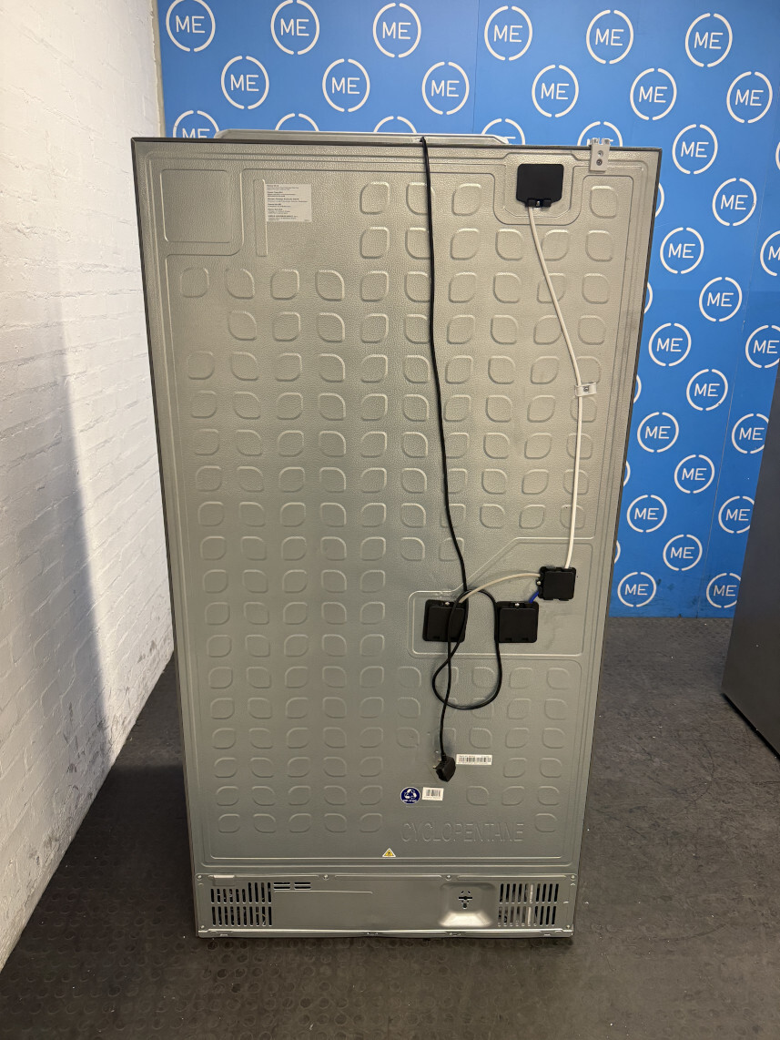 Hisense RQ5P640SYSD American Fridge Freezer, Stainless Steel, D Rated,  Non-Plumbed - Damaged Item Image