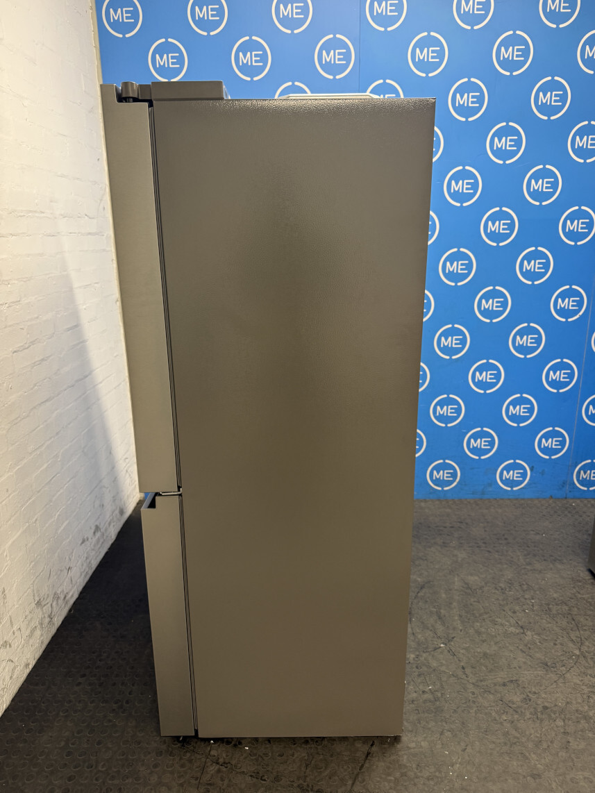 Hisense RQ5P640SYSD American Fridge Freezer, Stainless Steel, D Rated,  Non-Plumbed - Damaged Item Image