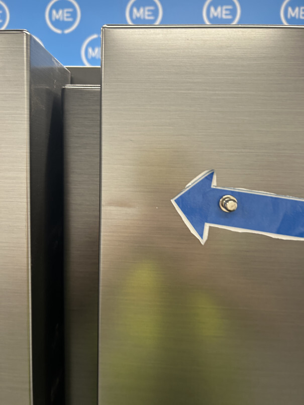 Samsung RS70F64KDTEU Series 6 Smart American Fridge Freezer, Matt Metal Silver, D Rated,  Plumbed - Damaged Item Image