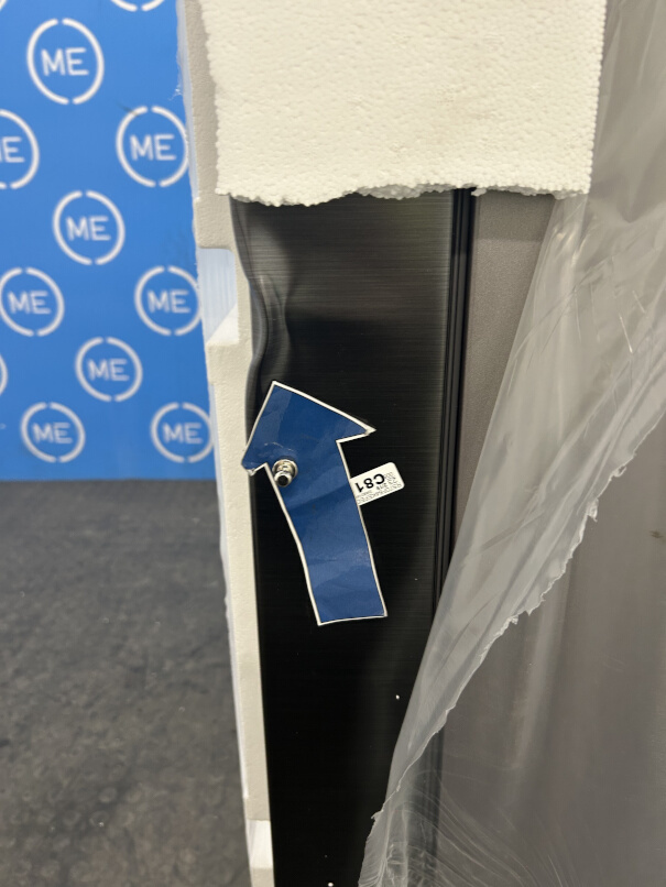 Samsung RS70F64KEFEU American Fridge Freezer, Black Deep Ocean Inox Finish, E Rated,  Plumbed - Damaged Item Image