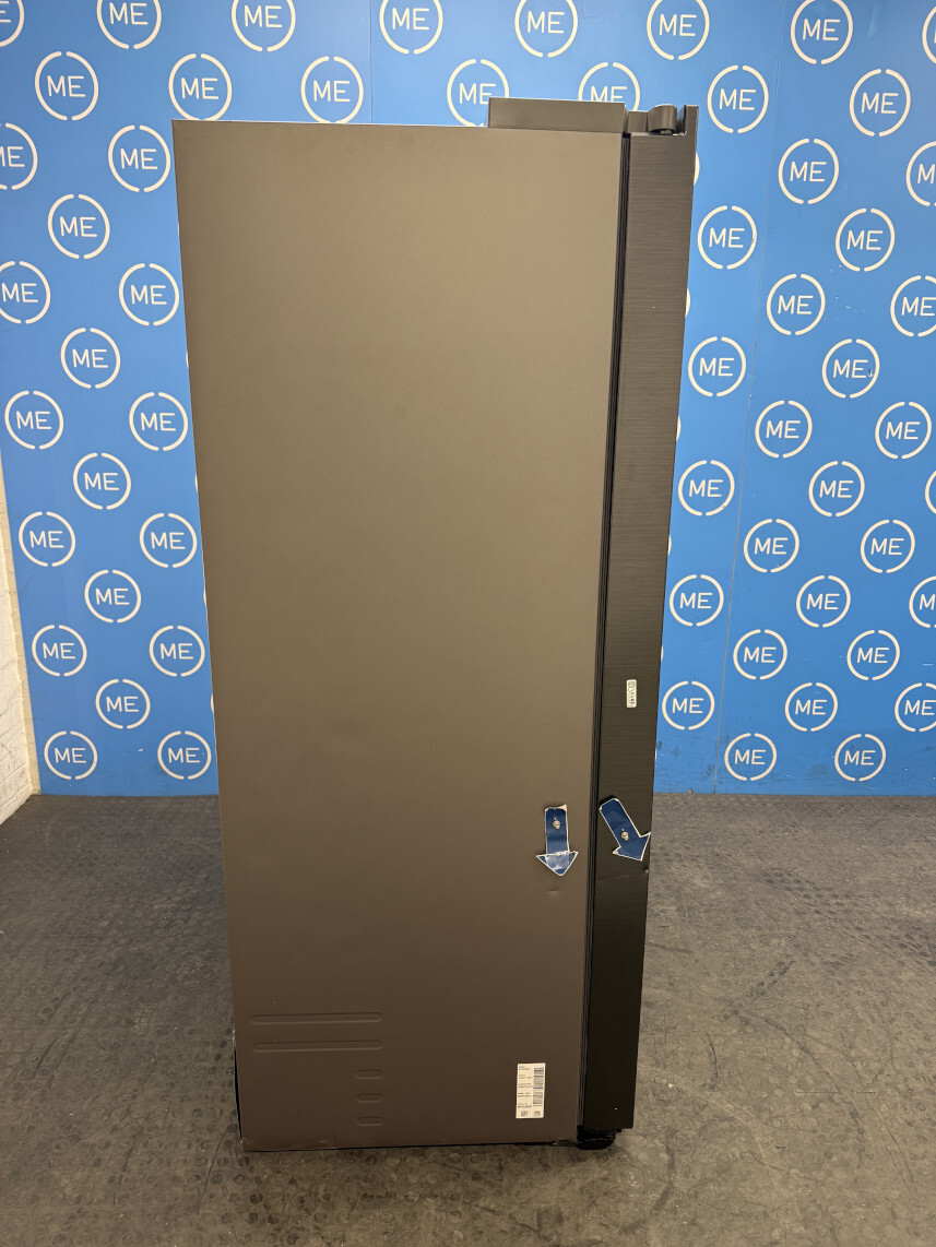 Samsung RS70F64KEFEU American Fridge Freezer, Black Deep Ocean Inox Finish, E Rated,  Plumbed - Damaged Item Image
