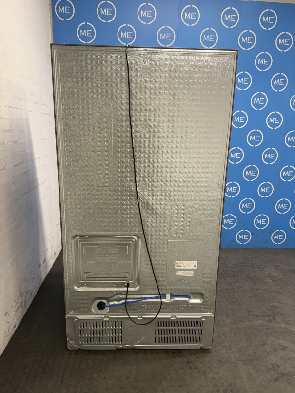 Samsung RS70F64KEFEU American Fridge Freezer, Black Deep Ocean Inox Finish, E Rated,  Plumbed - Damaged Item Image