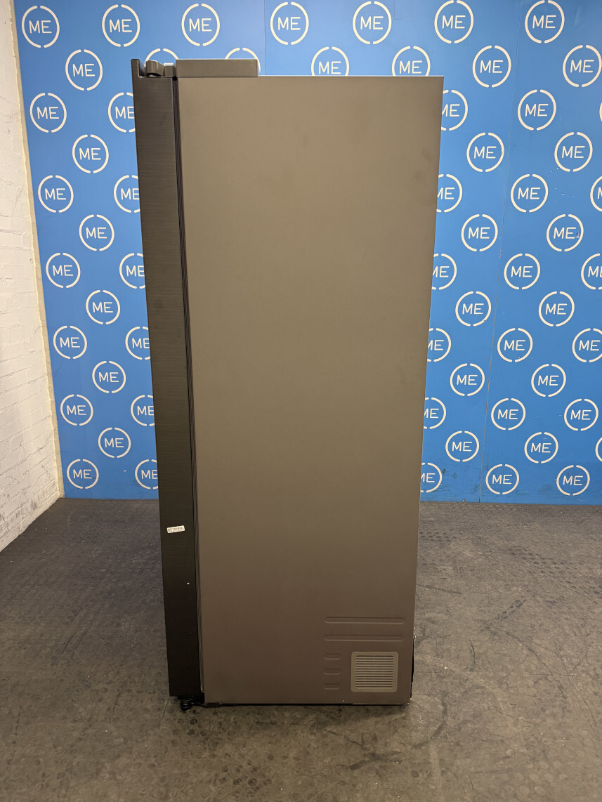 Samsung RS70F64KEFEU American Fridge Freezer, Black Deep Ocean Inox Finish, E Rated,  Plumbed - Damaged Item Image