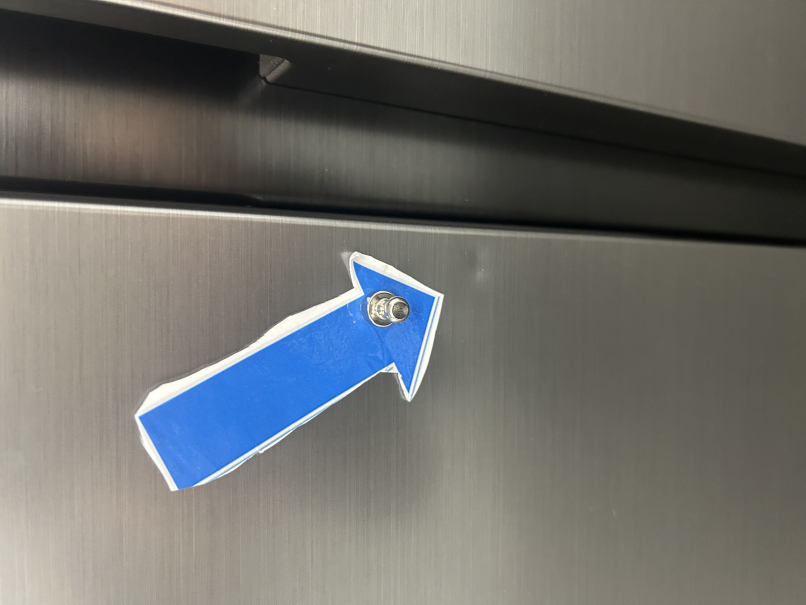 Samsung RS70F65KETEU Series 6 American Fridge Freezer, Matt Metal Silver, E Rated,  Non-Plumbed - Damaged Item Image