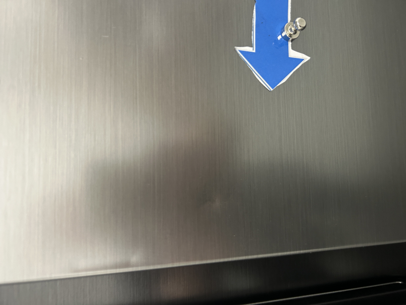 Samsung RS70F65KETEU Series 6 American Fridge Freezer, Matt Metal Silver, E Rated,  Non-Plumbed - Damaged Item Image