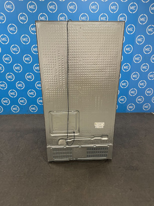 Samsung RS70F65KETEU Series 6 American Fridge Freezer, Matt Metal Silver, E Rated,  Non-Plumbed - Damaged Item Image