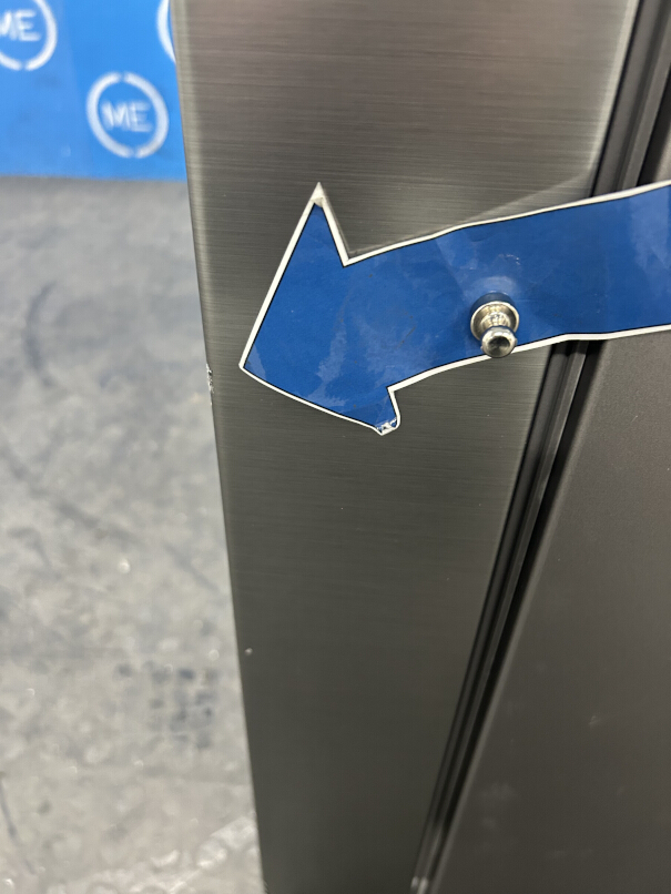 Samsung RS70F65QETEU Series 6 SpaceMax� Smart American Fridge Freezer, Matt Metal Silver, E Rated,  Non-Plumbed - Damaged Item Image