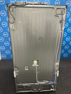 Samsung RS70F67QCTEU Series 7 Smart American Fridge Freezer, Matt Metal Silver, C Rated,  Non-Plumbed - Damaged Item Image