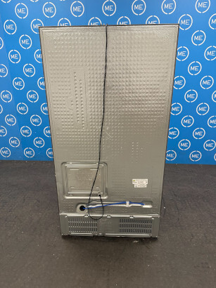 Samsung RS80F64KETEU Series 8 Smart American Fridge Freezer, Matt Metal Silver, E Rated,  Plumbed - Damaged Item Image