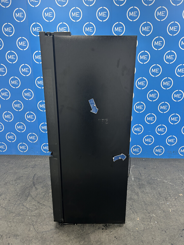 Hisense RS818N4TFE American Fridge Freezer, Black, E Rated,  Non-Plumbed - Damaged Item Image