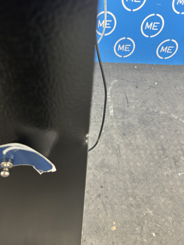 Hisense RS818N4TFE American Fridge Freezer, Black, E Rated,  Non-Plumbed - Damaged Item Image