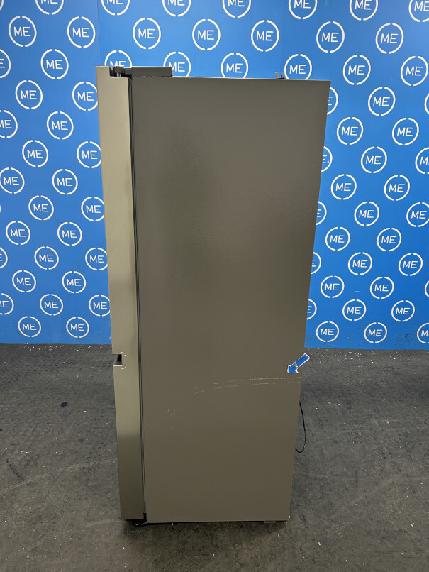 Hisense RS840N4WCE American Fridge Freezer, Stainless Steel, E Rated,  Non-Plumbed - Damaged Item Image