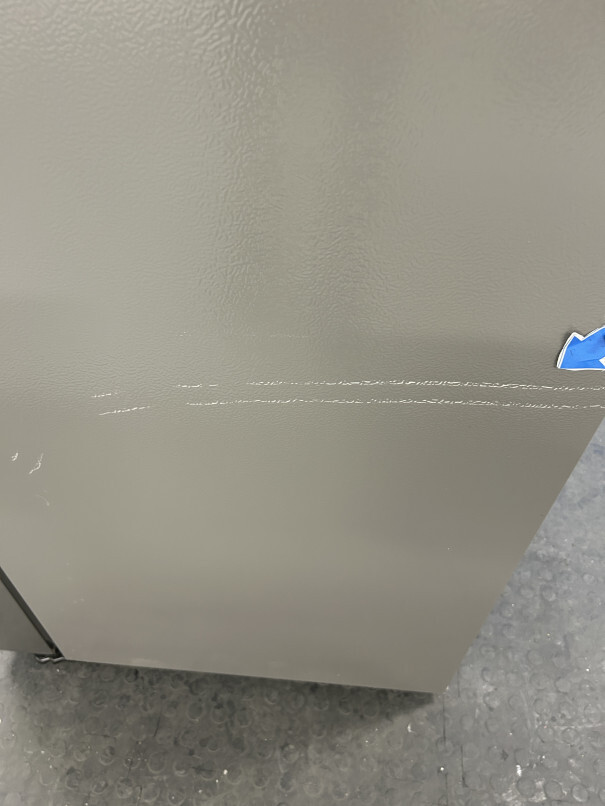 Hisense RS840N4WCE American Fridge Freezer, Stainless Steel, E Rated,  Non-Plumbed - Damaged Item Image