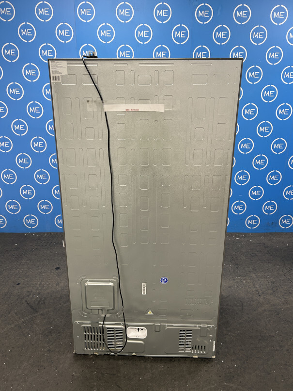 Hisense RS840N4WCE American Fridge Freezer, Stainless Steel, E Rated,  Non-Plumbed - Damaged Item Image