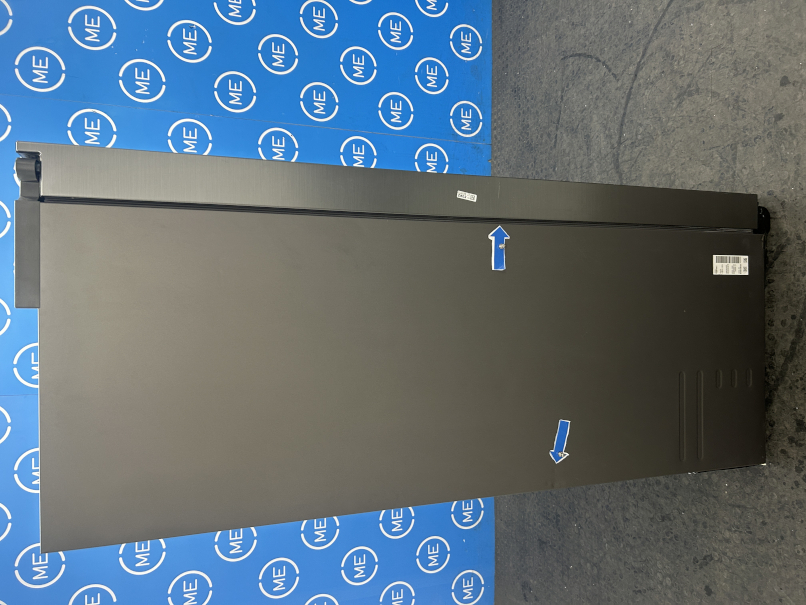 Samsung RS90F66BETEU Family Hub American Fridge Freezer, Matt Metal Silver, E Rated,  Plumbed - Damaged Item Image