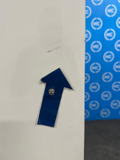 Sharp SJ-LF300E01X-EN Built-In Larder Fridge, Sliding Hinge, F Rated - Damaged Item Image