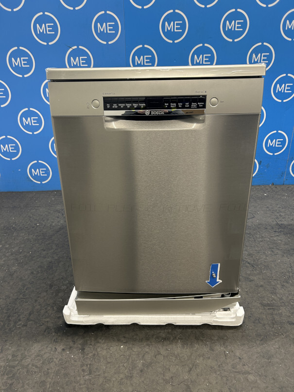 Bosch SMS4EMI06G Series 4 Dishwasher, 14 Place Settings, Silver, B Rated - Damaged Item Image