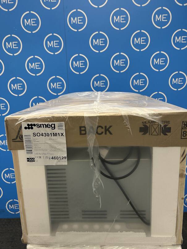 Smeg SO4301M1X Classic Built-In Combination Microwave Oven, Stainless Steel - Damaged Item Image