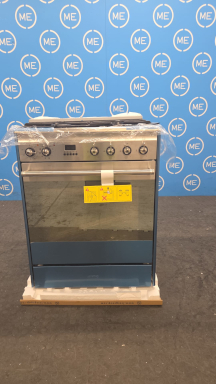 Smeg SUK61PX8 Concert Dual Fuel Cooker with Single Oven, Stainless Steel, A Rated - Damaged Item Image