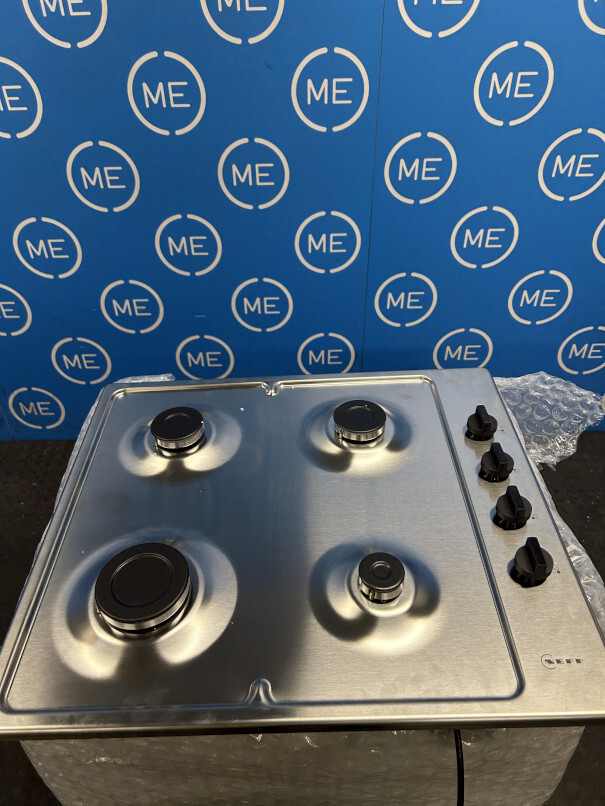 Neff T26BKP6N0 N30 58cm 4 Burner Gas Hob, Stainless Steel - Damaged Item Image