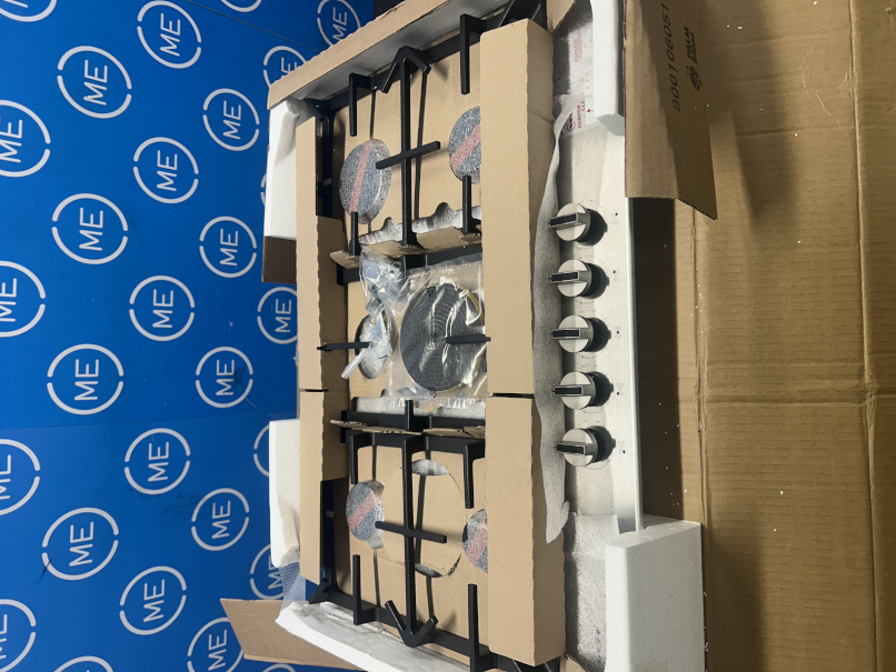 Neff T27CIQ8N0 N70 5 Burner Gas Hob, Stainless Steel - Damaged Item Image