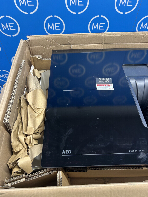 AEG TCH74B01CB 70cm Vented Hob, Black, A+ Rated - Damaged Item Image