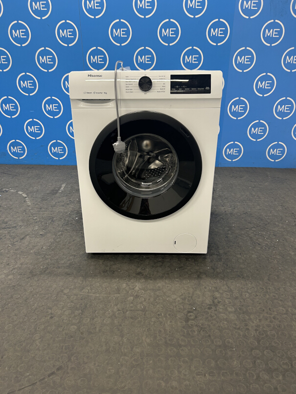 Hisense WF1Q9041BW Washing Machine, 9kg, 1400 Spin, White, A Rated - Damaged Item Image