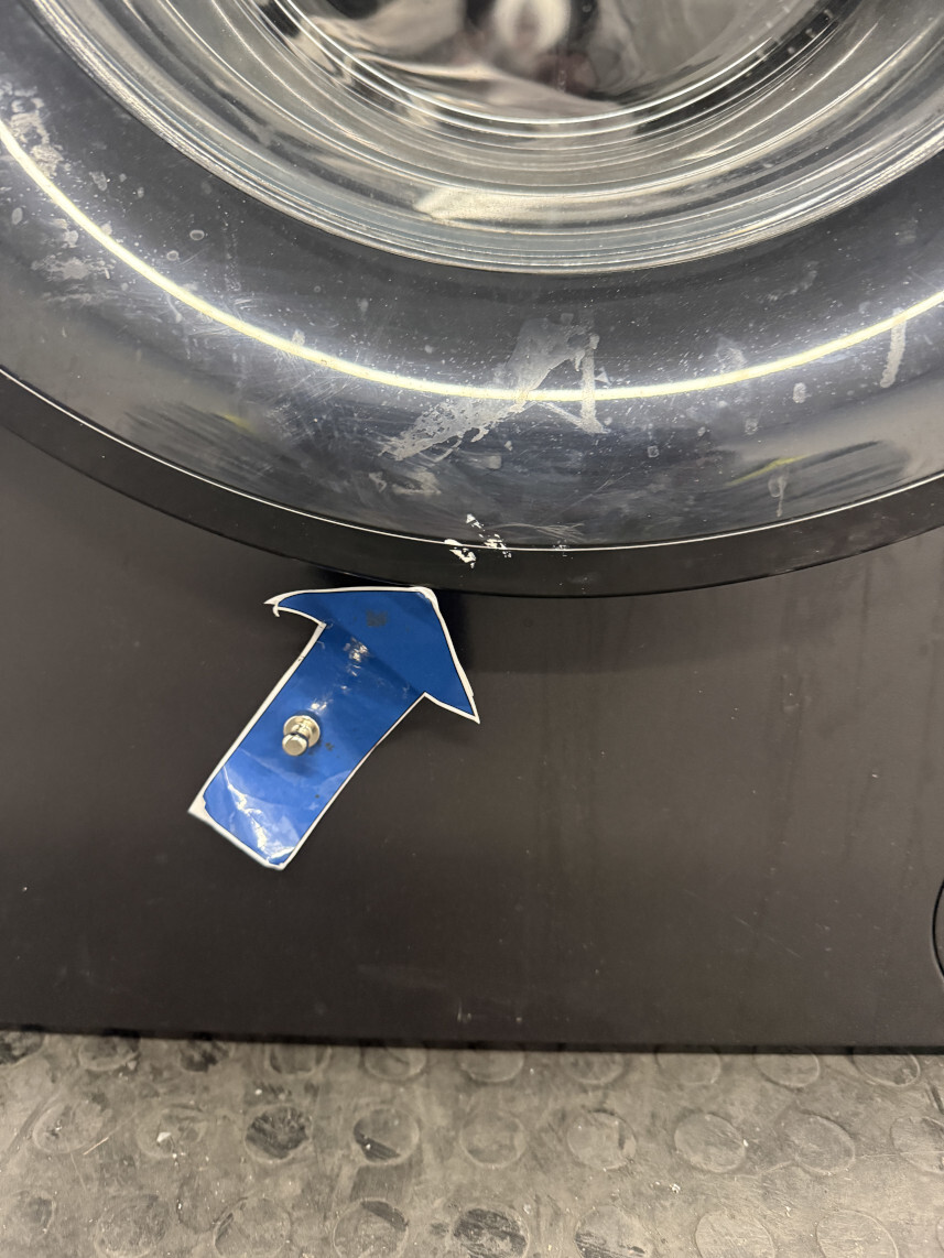 Hisense WF3S1043BB3 Washing Machine, 10.5kg, 1400 Spin, Black, A Rated - Damaged Item Image