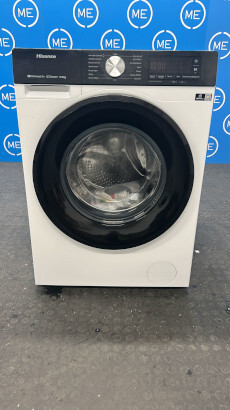Hisense WF3S1043BW3 Washing Machine, 10.5kg, 1400 Spin, White, A Rated - Damaged Item Image
