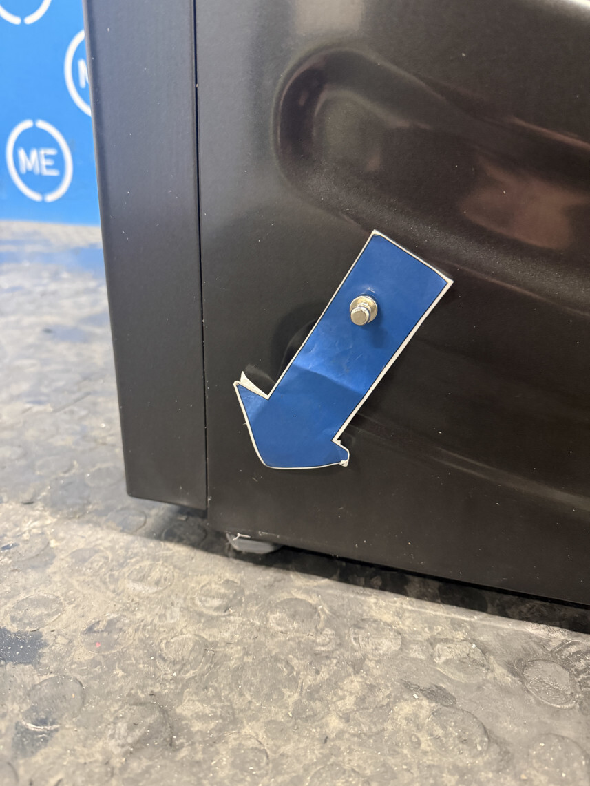 Hisense WF3S1243BB3 Washing Machine, 12kg, 1400 Spin, Black, A Rated - Damaged Item Image