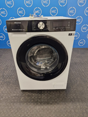 Hisense WF3S1243BW3 Washing Machine, 12kg, 1400 Spin, White, A Rated - Damaged Item Image