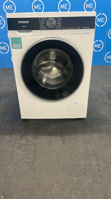 Siemens WG46G2Z4GB iQ500 Washing Machine, 9kg, 1600 Spin, White, A Rated - Damaged Item Image